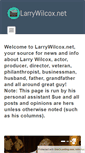 Mobile Screenshot of larrywilcox.net